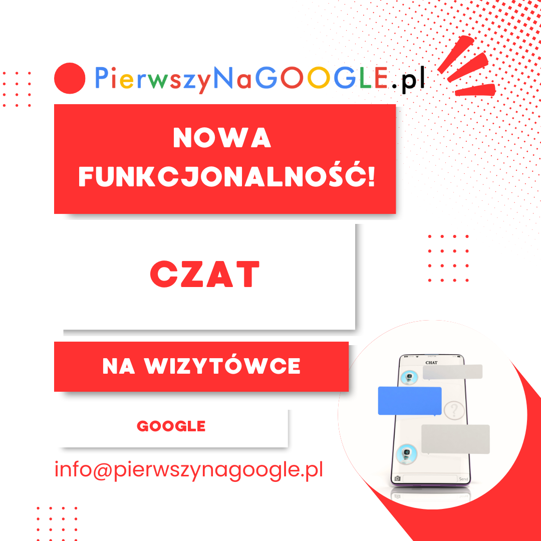 Zdjęcie wyróżniające dla: Czat powraca na wizytówki Google !